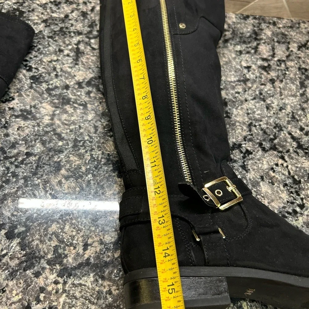 G by Guess Harson Knee High Boots Black Size 7.5
